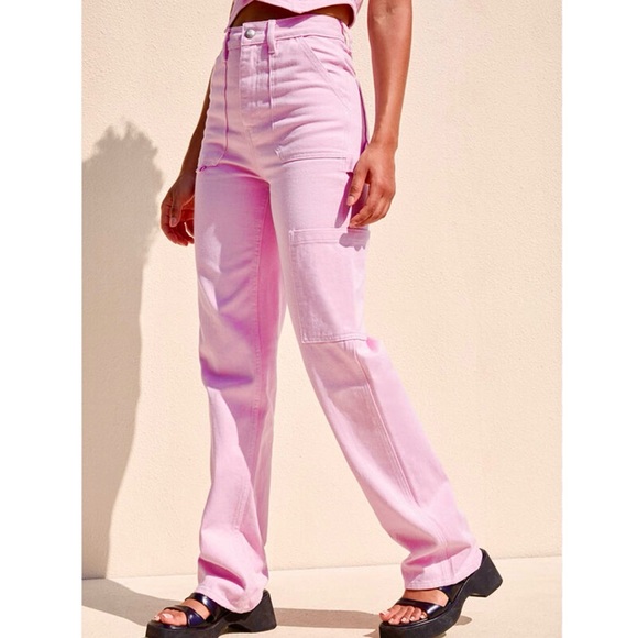 PacSun Pants - PAC SUN 90’s BF Carpenter Pink Jeans 28